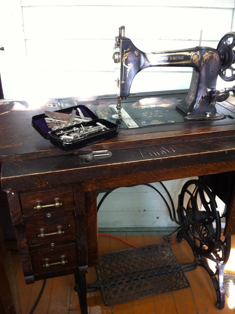 National sewing machine serial numbers location