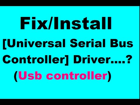 Universal Usb Serial Controller Driver